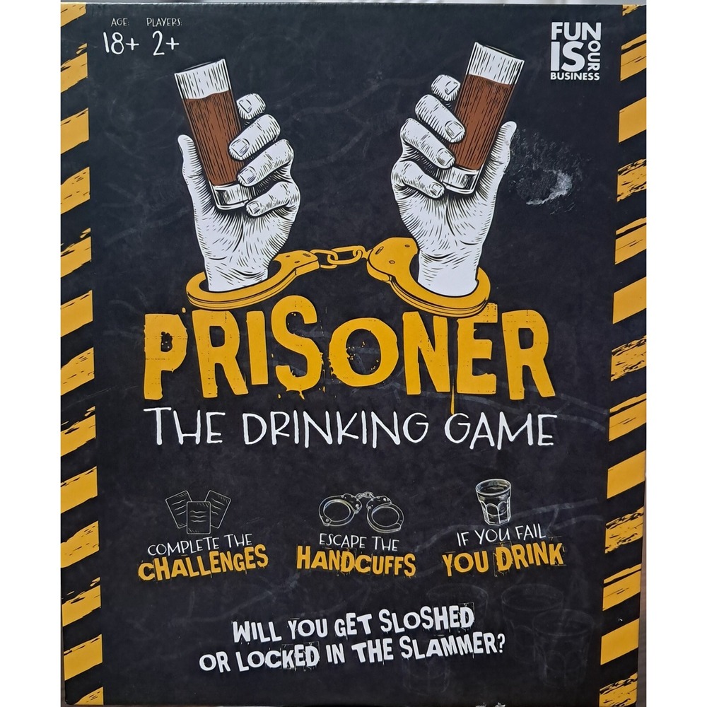 Prisoner is a hilarious new drinking game, actions to complete…handcuffed